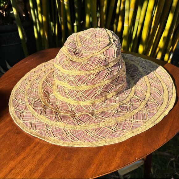 O’NEILL Sun Hat 🔥 paper straw 🔥 excellent used condition 🔥 - Picture 2 of 3